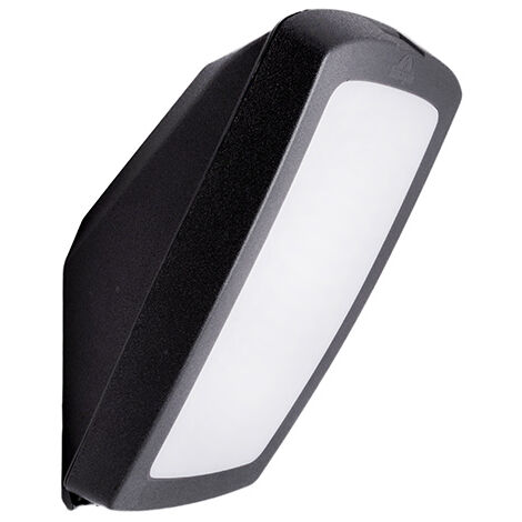 INTERLUSA Aplique GERMANA 1xE27 IP66 25al resina negra