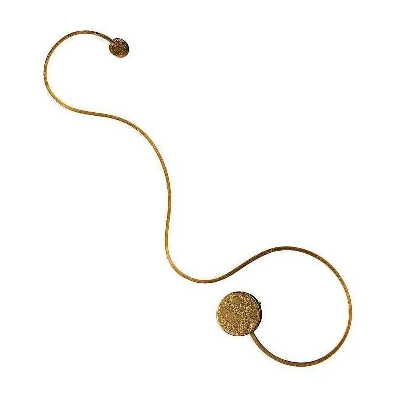 

Aplique grande GRAFOS led pan de oro de - Schuller