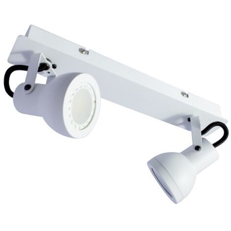 Aplique Heli 2 Luces GU10 Blanco