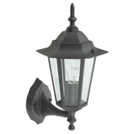 Aplique ilumin ascend. ext e27 60w met ne orlando luxform