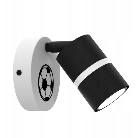 APLIQUE INFANTIL CON FOCO BOLA ORIENTABLE LED
