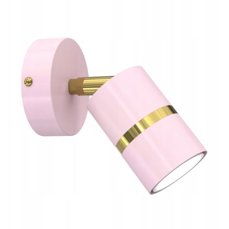 APLIQUE INFANTIL FOCO ORIENTABLE LED GU10 ORO