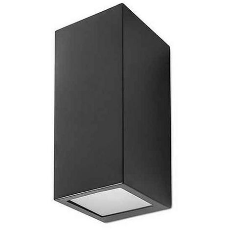 APLIQUE IP44 CUBE NEGRO - Forlight - Ref: PX-0056-NEG