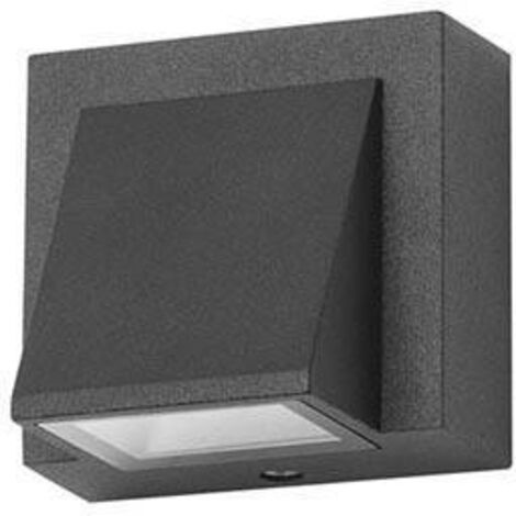 Aplique Ip54 Loyd Single Emission Led 2.1W 3000K Negro 96Lm
