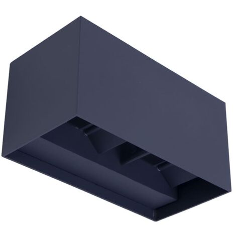 Aplique IP54 Open Plus LED 4x5W 4000K Antracita