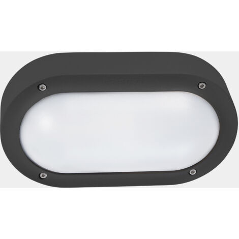 Aplique Ip66 Basic Led 6.7W Sw 2700-3200-4000K On-Off Gris Urbano 721Lm