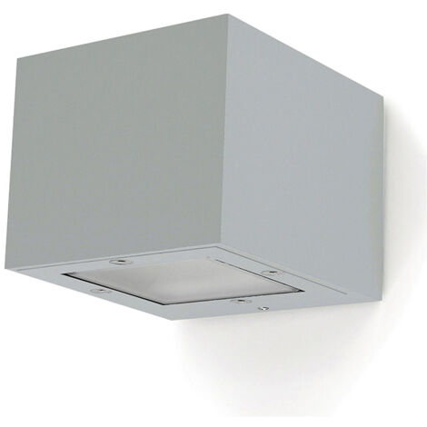Aplique ISORA IP65 Corte de fase L,C LED COB AC 2x4W 355lm(156lm) CRI90 4000K up-down Gris