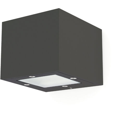 Aplique ISORA IP65 Corte de fase L,C LED COB AC 4W 355lm(156lm) CRI90 4000K Antracita