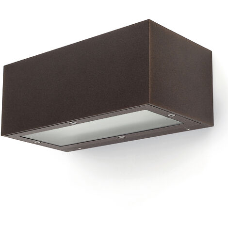 Aplique ISORA IP65 E27 20W Marrón cobrizo