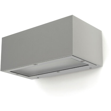 Aplique ISORA IP65 E27 20W up-down Gris