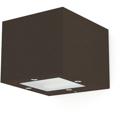 Aplique ISORA IP65 G9 40W up-down Marrón cobrizo