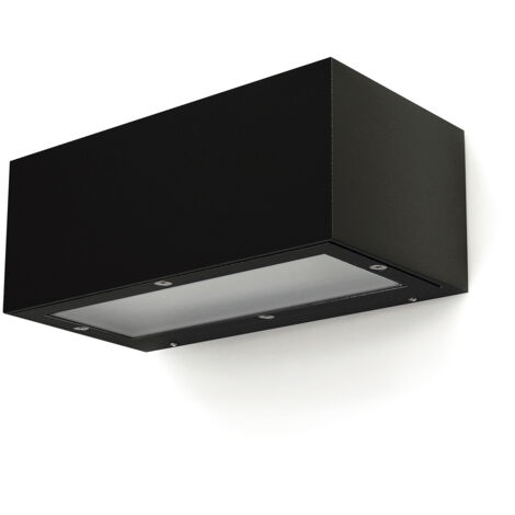 Aplique ISORA IP65 LED SMD 8.30W 1595lm(893lm) CRI80 4000K Negro