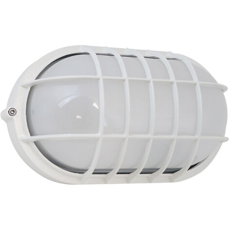 Aplique IVER IP55 E27 70W Blanco
