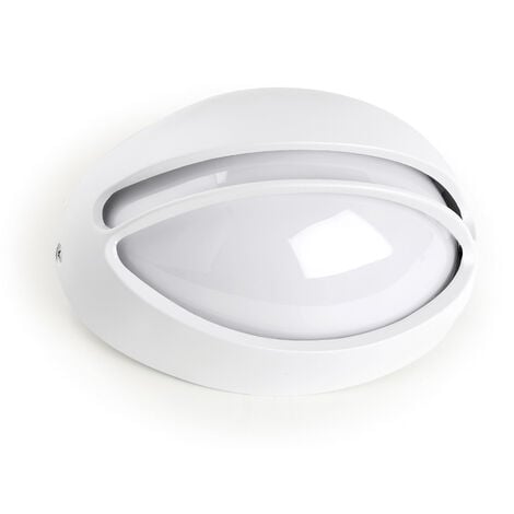 DOPO Aplique JEDY IP44 E27 8W Blanco