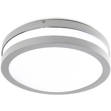 Aplique KIRA IP54 E27 23W Gris