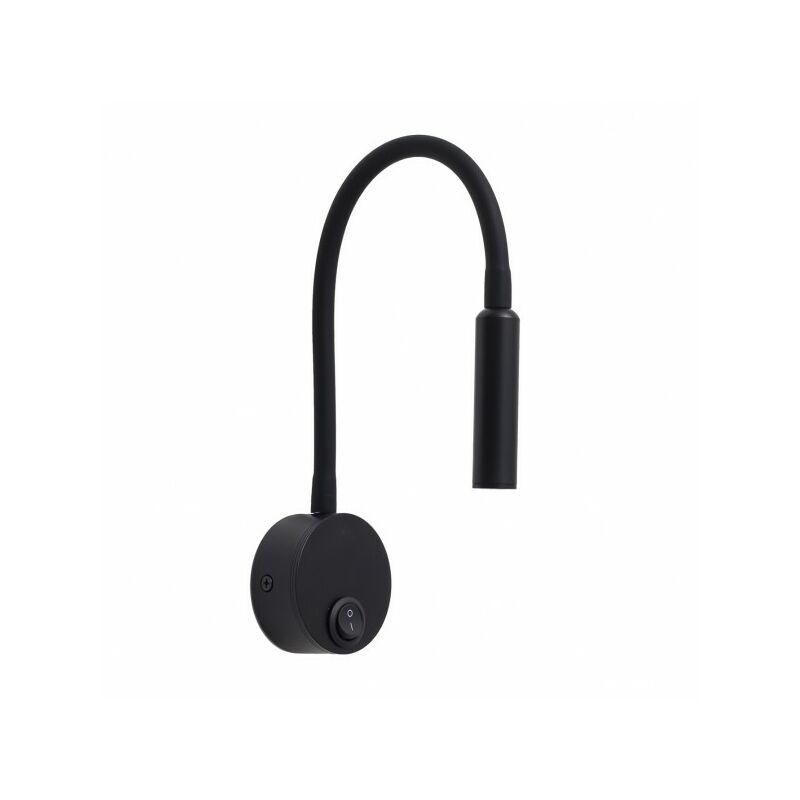 

Aplique Lector 3w 4000k Madrazo Negro - Interlusa