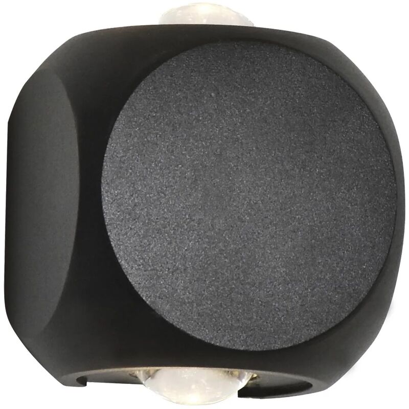 

Lúzete - Aplique Led 4W 4000K Negro Hedron