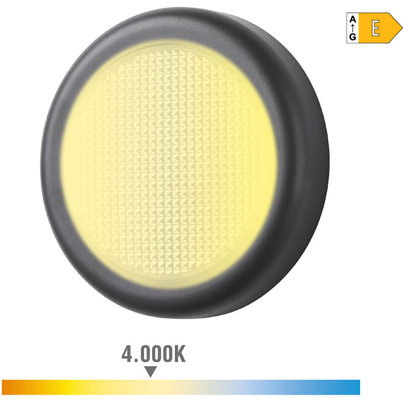 

Aplique led 6w 450 lumens 4.000k luz dia ip65 redondo - EDM