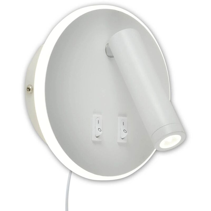 

Lúzete - Aplique Led 8W+1W 4000K Blanco Redondo Hermine