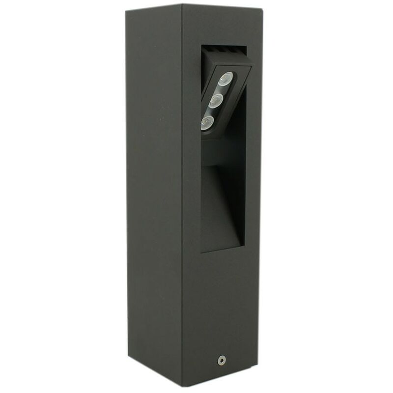 

Arev - Aplique LED ajustable de aluminio gris FILO 300 Lumens