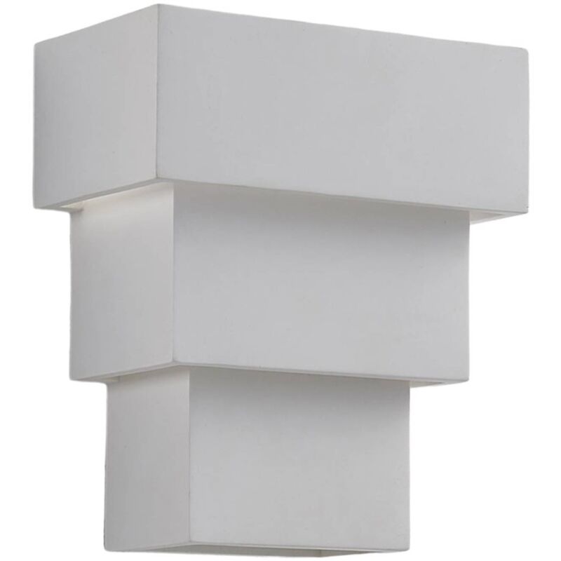 

Lindby - Aplique LED Antonella de gran efecto, escayola