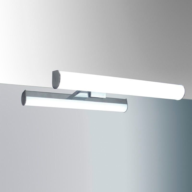 

Aplique LED cromo Drop para espejo de baño Medidas 30CM