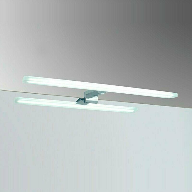 

Aplique LED cromo Round para espejo de baño Medidas 45CM