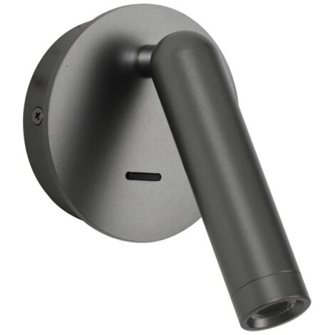 Aplique LED de 25W con foco e interruptor CARDA WL648341GR Italux