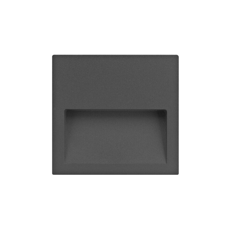 

Aplique Led de exterior de empotrar Nut 3W 3000°K 115x115x37mm. IP54 (Ledesma 32831)