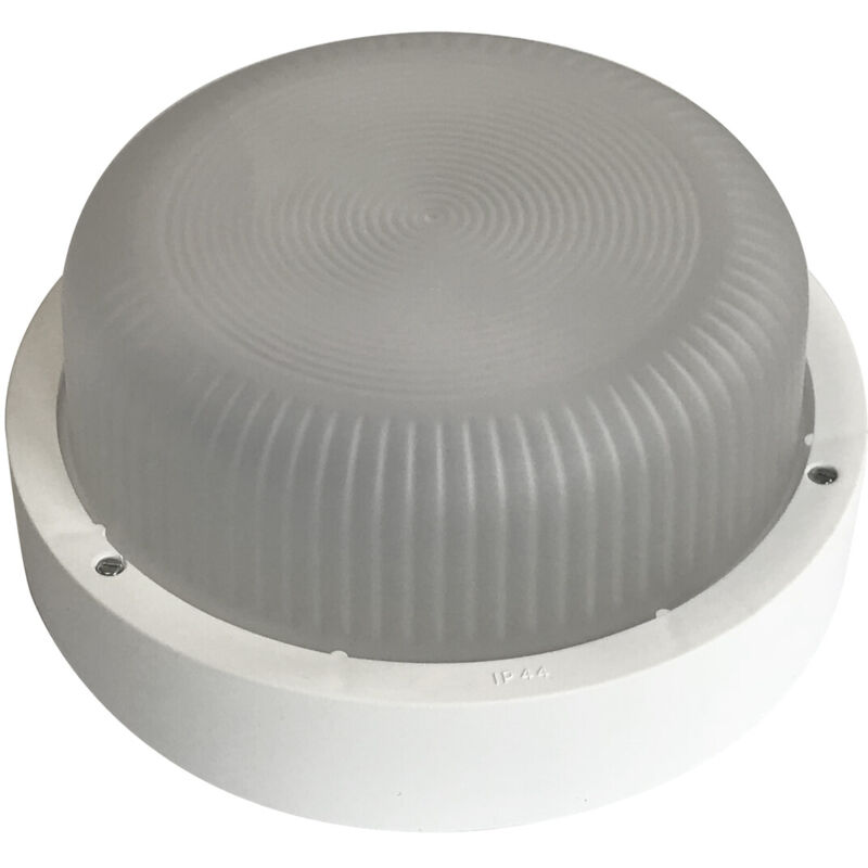 

Aplique Led de exterior redondo blanco 6W 4000°K IP44 (Fenoplástica 7210BLED)