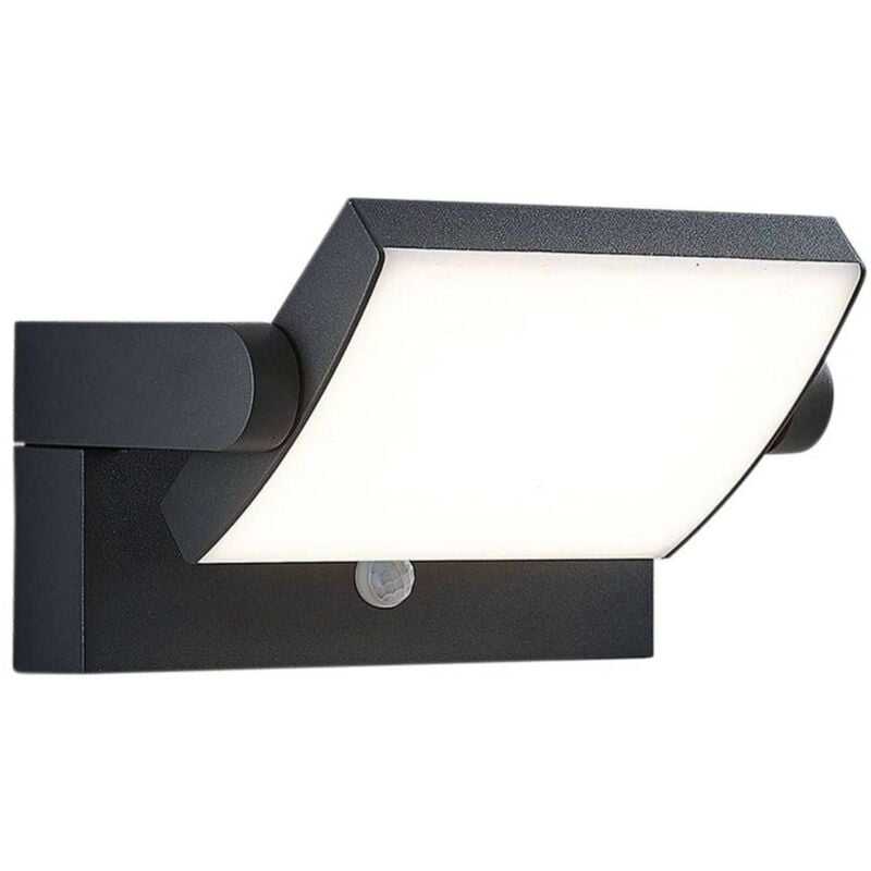 

Aplique LED de exterior Sherin rotatorio, sensor