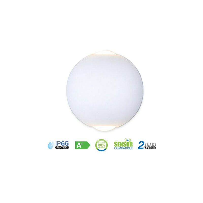 

Aplique LED de pared Serie Candy 6W 90° IP65 Blanco Temperatura de color - 4000K Blanco natural