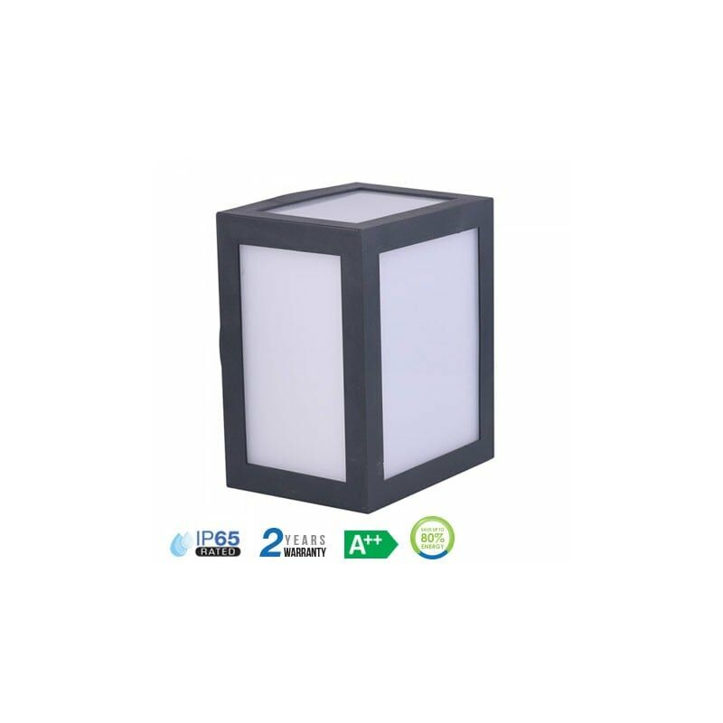 

Aplique LED de pared Serie Cubik 12W 140° IP65 Gris Temperatura de color - 4000K Blanco natural