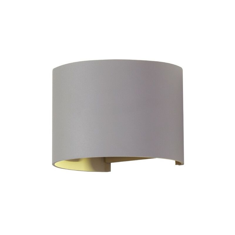 

Aplique LED de pared Serie Design Curve 6W 60° IP65 Gris Temperatura de color - 4500K Blanco natural