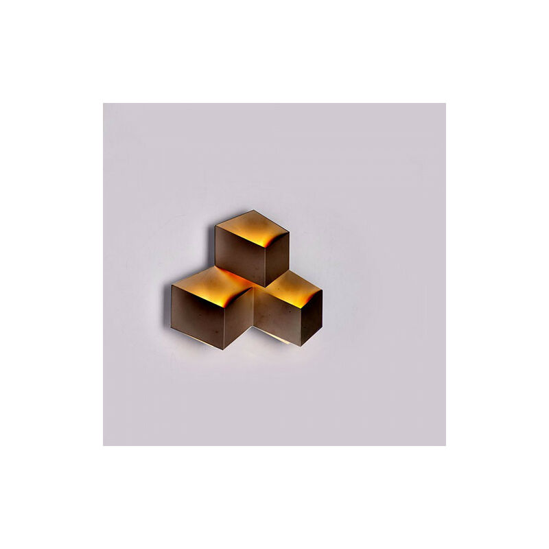 

Aplique LED de pared Serie Geometric 9W 360° IP20 Negro Temperatura de color - 3000K Blanco cálido
