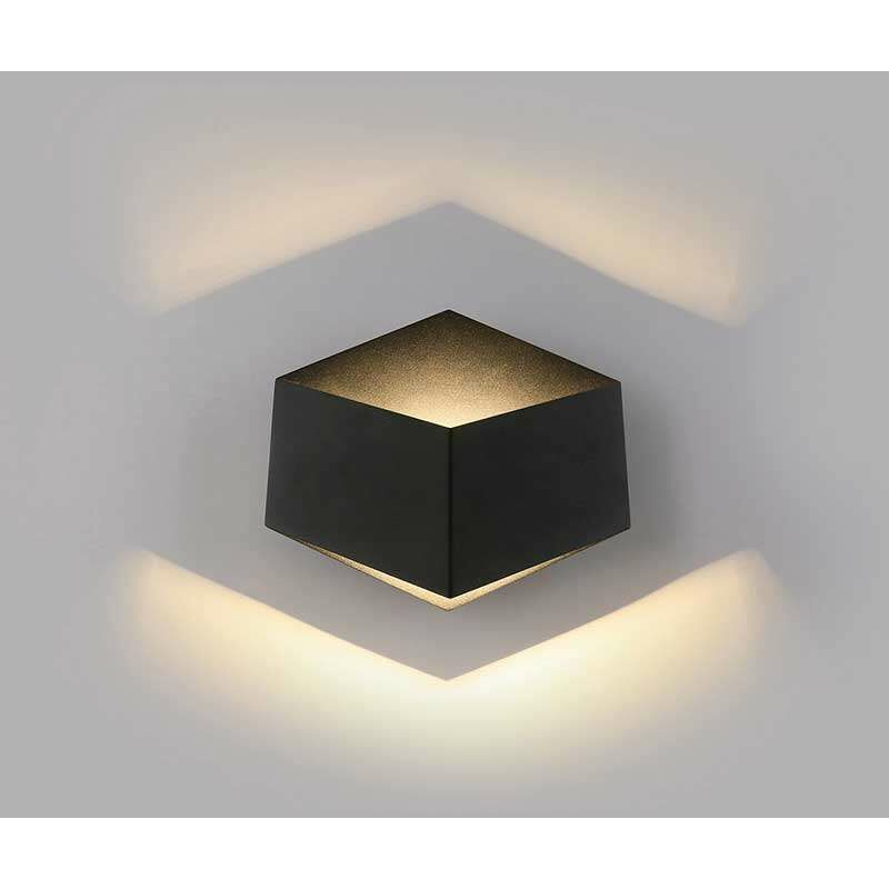 

Aplique LED de pared Serie Geometric Cubic 3W 120° IP20 Negro Temperatura de color - 4000K Blanco natural