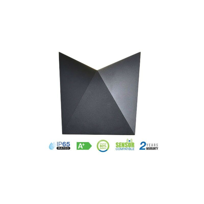 

Aplique LED de pared serie Modern 5W 120° IP65 Gris Temperatura de color - 3000K Blanco cálido