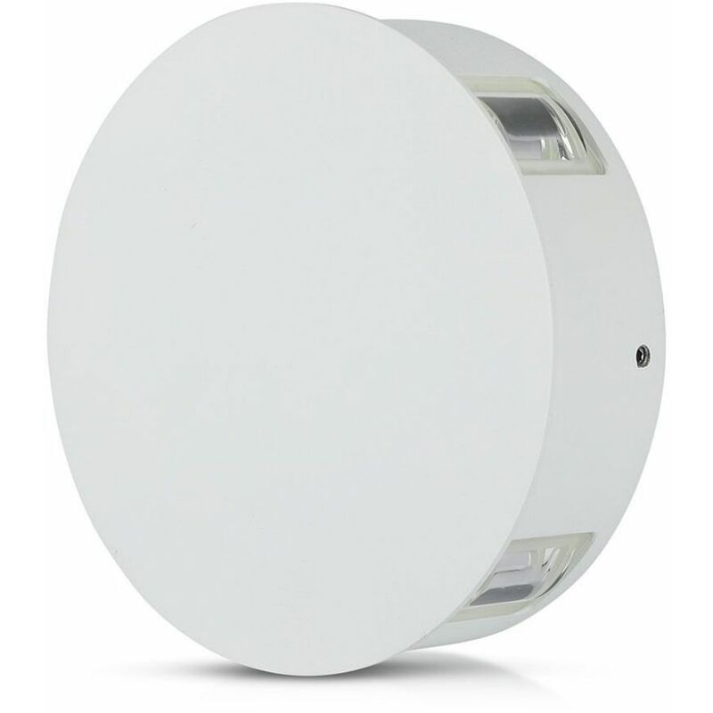 Aplique led Redondo 4W 110LM/W Color Blanco 3000K IP65 - V-tac