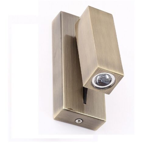APLIQUE LED DIRECCIONABLE 3W 2700K 120º 230V CUERO