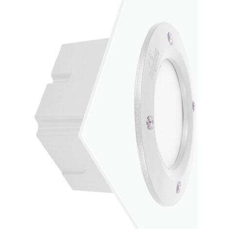 Aplique LED empotrable FUMAGALLI LETI 100 round 3W Blanco