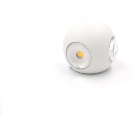 Aplique LED Exterior de Pared con Luz en 4 Direcciones IP54 12W 3000K