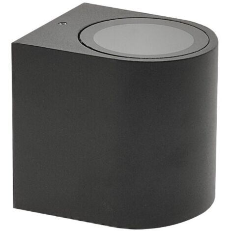 Aplique Led GARLUX R Housing GU10, Negro