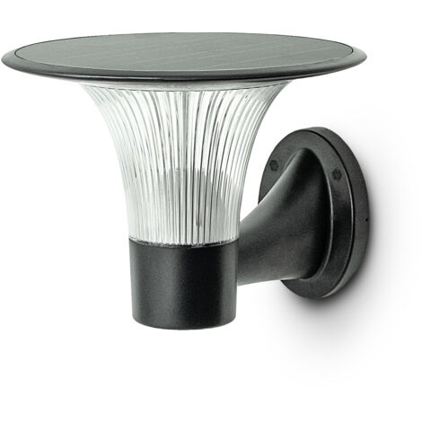 Aplique LED GARZA solar goliat pared CCT 401475g