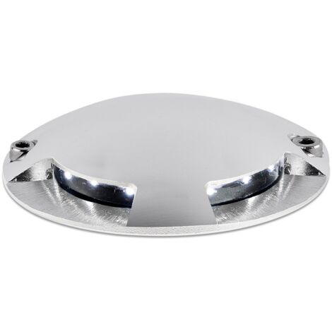 Empotrada en pared o en piso led Faro KEENAN Aluminium 70564
