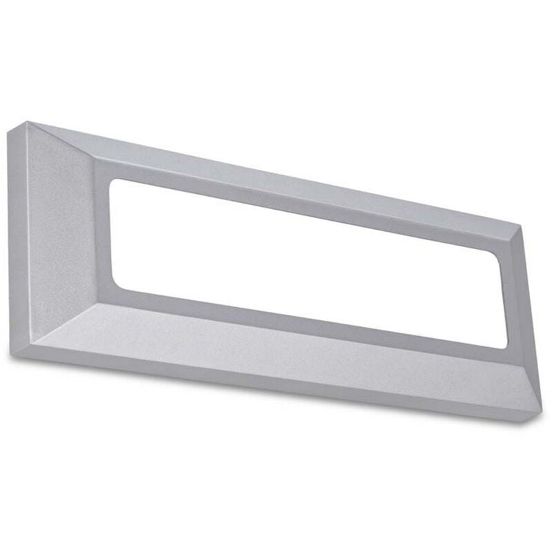 

Leds-C4 Kossel - LED para exterior montado en superficie gris claro 8cm 396lm 3000K IP65