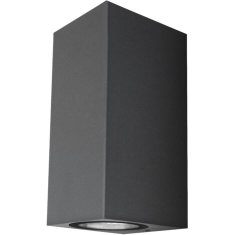 Aplique led luxe exterior IP54 matel cuboid 8W 4200K