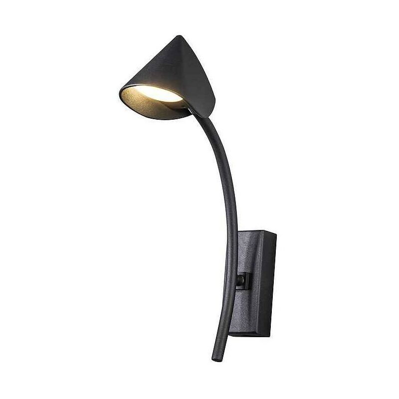 

Aplique led modelo CAPUCCINA negro 6w Mantra