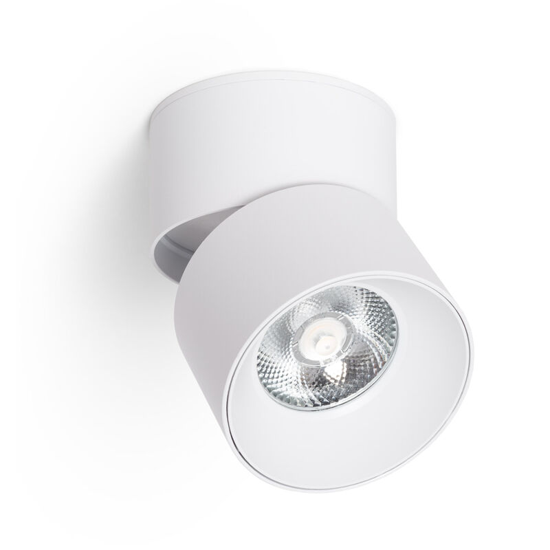 Ledkia - Aplique led 15W de Aluminio Circular Blanco New Onuba 2700K Blanco Cálido
