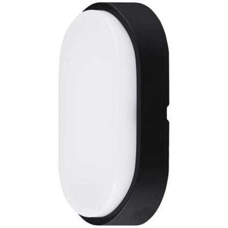 APLIQUE LED OVALADO NEGRO/ BLANCO