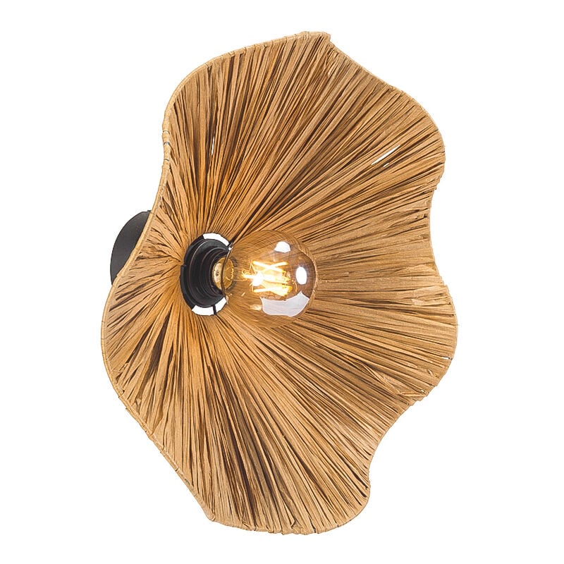 Aplique led Rainfo E27 15W Negro, Iluminación interior Elegante y Resistente